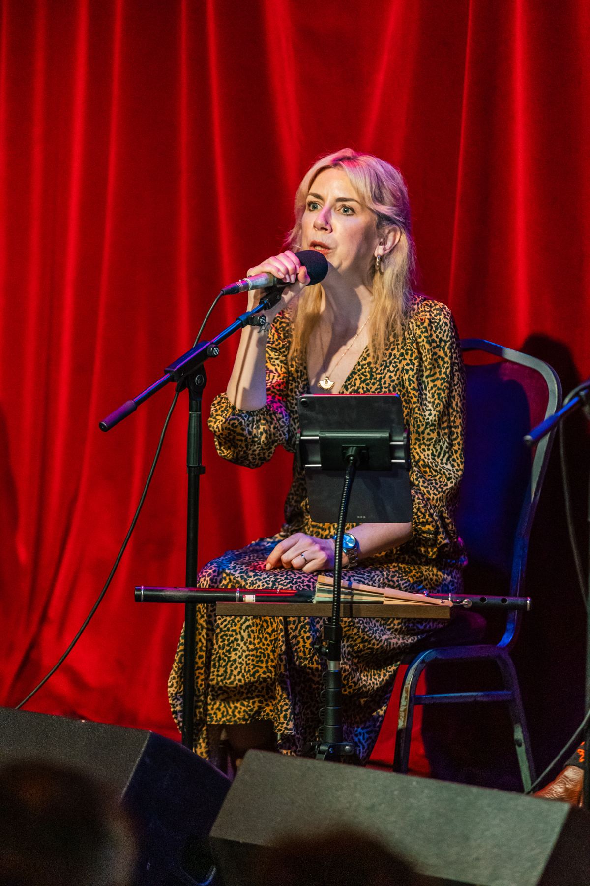 Pauline Scanlon singing